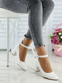 Туфли белые свадебные Basvello 83252263 купить за 1 642 ₽ в интернет-магазине Wildberries