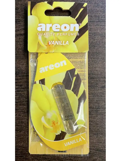areon Автомобильный ароматизатор VANILLA (ваниль), вариант