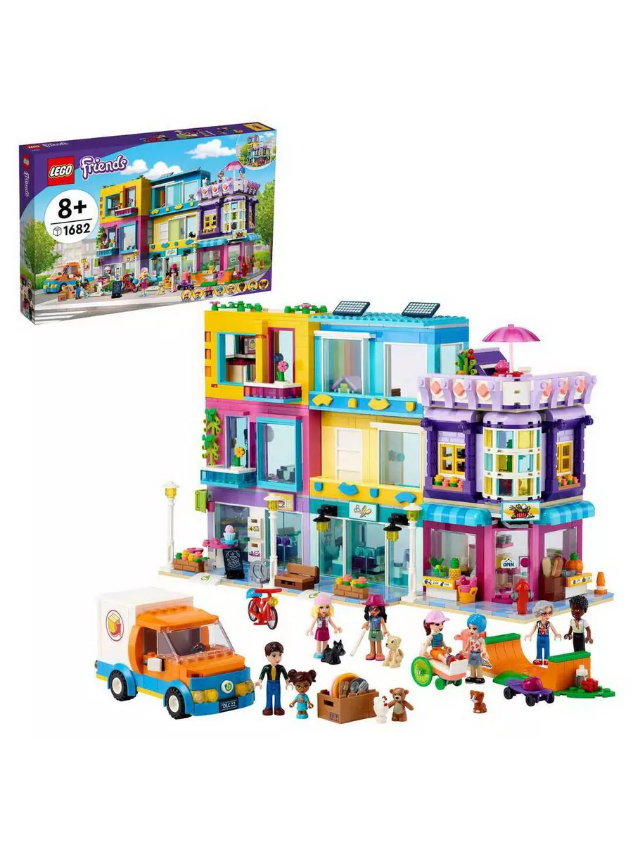 Конструктор LEGO Friends Большой дом на главной улице 41704-L LEGO (Лего)  83347135 купить за 18 297 ₽ в интернет-магазине Wildberries