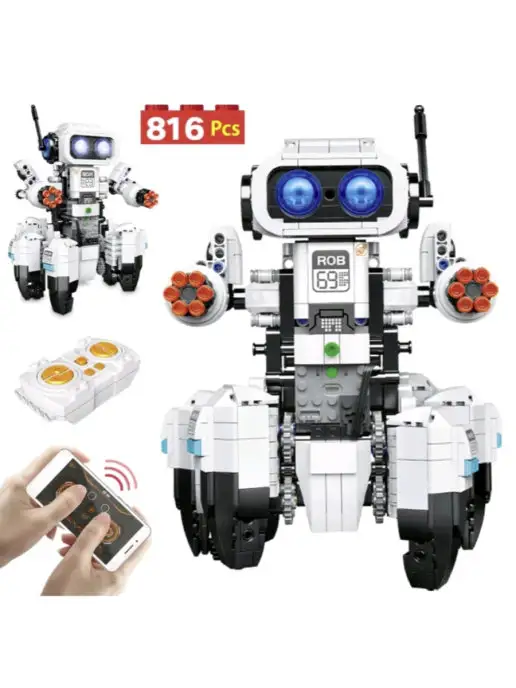 LEGO Конструктор Робот на дистанционном управлении Robot, черный, фото 3
