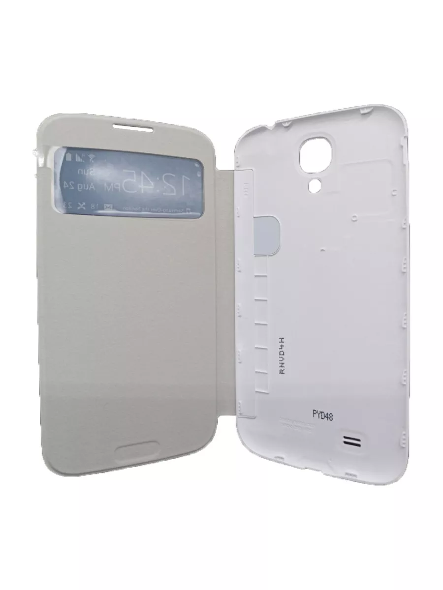 Чехол S View Cover для Samsung Galaxy S4 Белый (EF-CI950BWEG чехол для  телефона 83361736 купить за 529 ₽ в интернет-магазине Wildberries