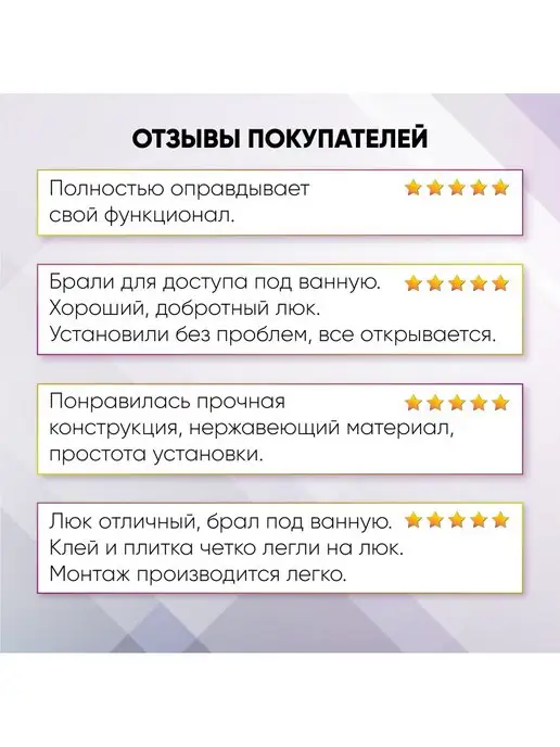 Revizor Люк ревизионный съемный под плитку 40х40 см, 40x40 см, фото 6
