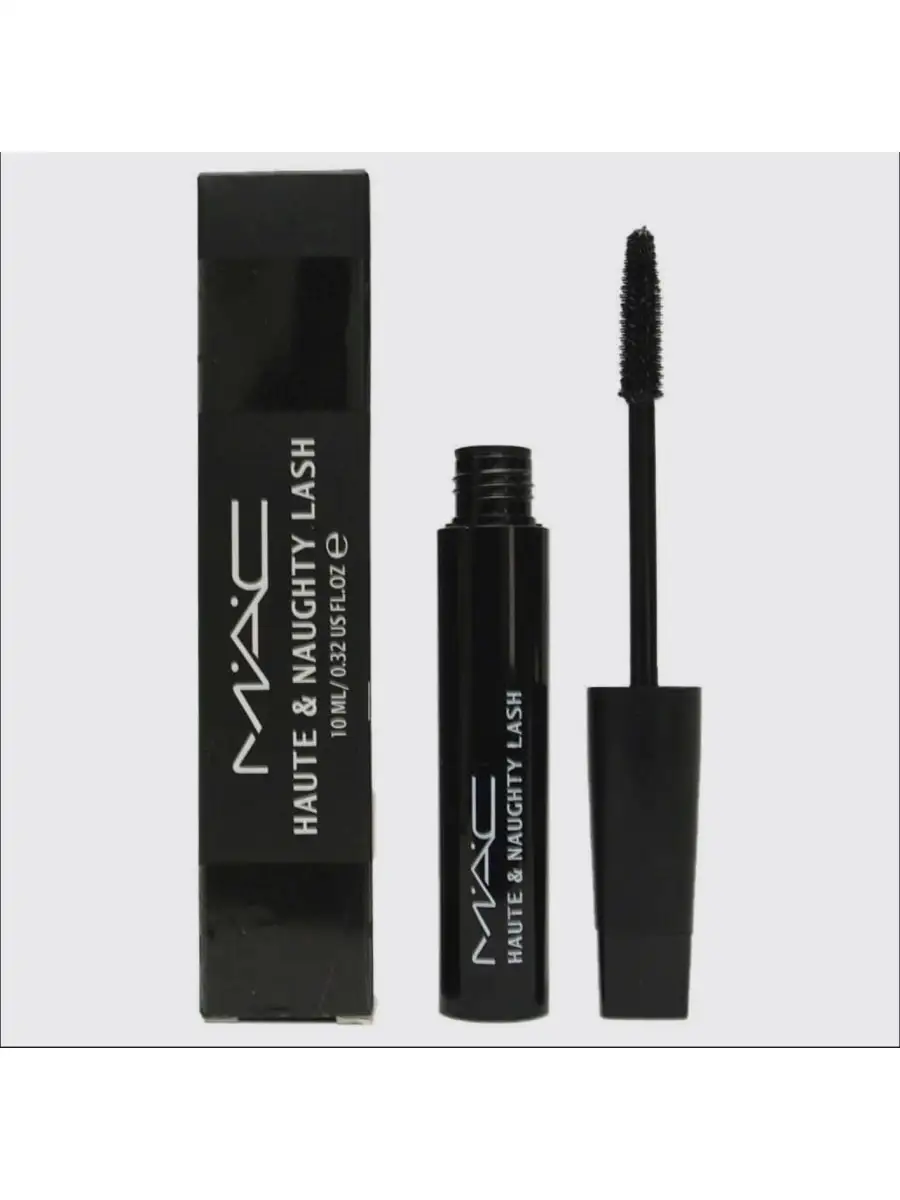 Стойкая тушь MAC Haute & Naughty Lash, Удлинение и Объем, доставка из Москвы