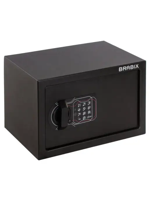 BRABIX Сейф мебельный "SF-200EL", 200х310х200 мм, 200x310x200 мм, фото 2
