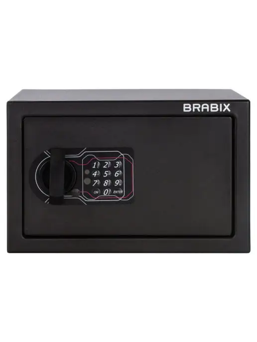 BRABIX Сейф мебельный "SF-200EL", 200х310х200 мм, 200x310x200 мм, фото 3