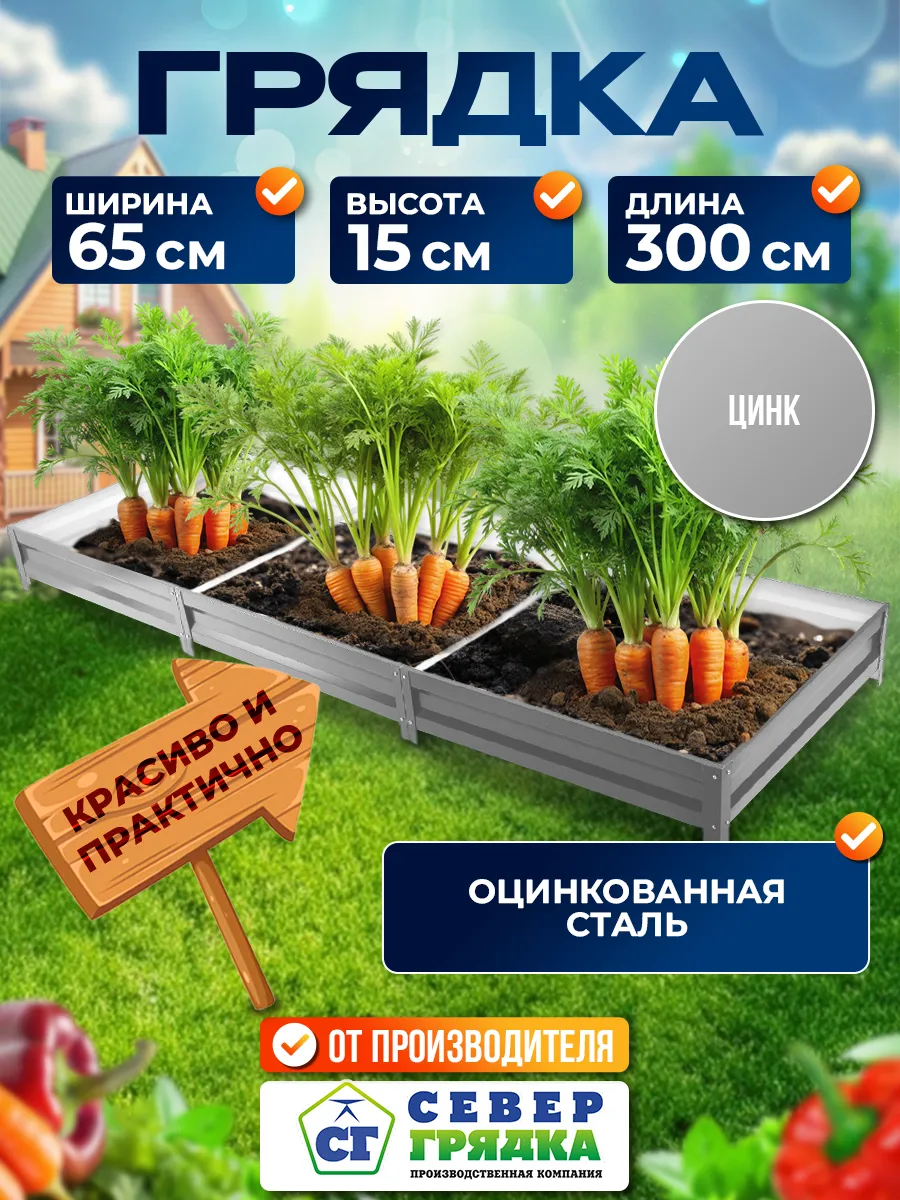 Грядки оцинкованные
