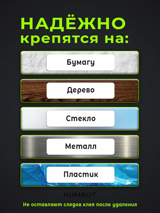 Niimbot Этикетки для термопринтера 15х50 1 рулон, 15x50, фото 3