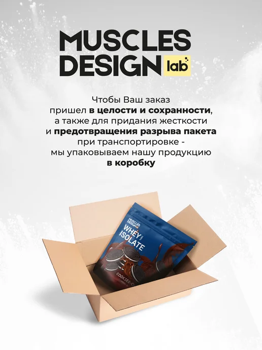 Muscles Design Lab Протеин protein сывороточный, вкус "Банан", без сахара, 2,5 л, фото 7