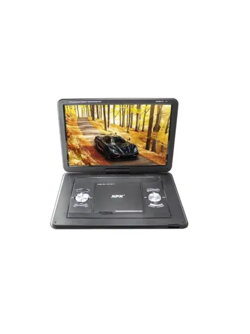 DVD Складной ДВД-плеер с телевизором XPX EA-1767L 17" DVB T2, 1767 л