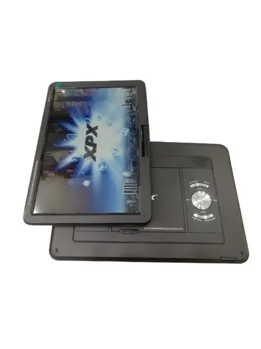 DVD Складной ДВД-плеер с телевизором XPX EA-1767L 17" DVB T2, 1767 л, фото 2