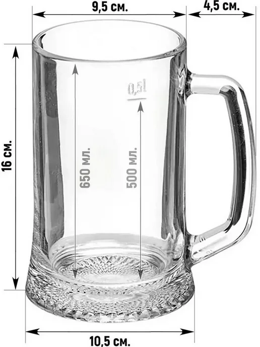 AV Podarki Кружка пивная Алан всегда прав - 650 мл, 650 мл, фото 4