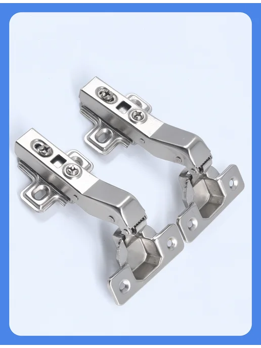 MF Furniture hardware Петля мебельная угловая с доводчиком 45 градусов 2шт, 2 шт, фото 7