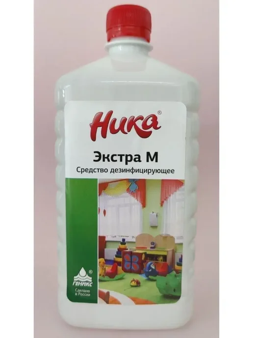НПФГеникс Ника Экстра М 1л дезинфицирующее моющее средство, 1 л, фото 2