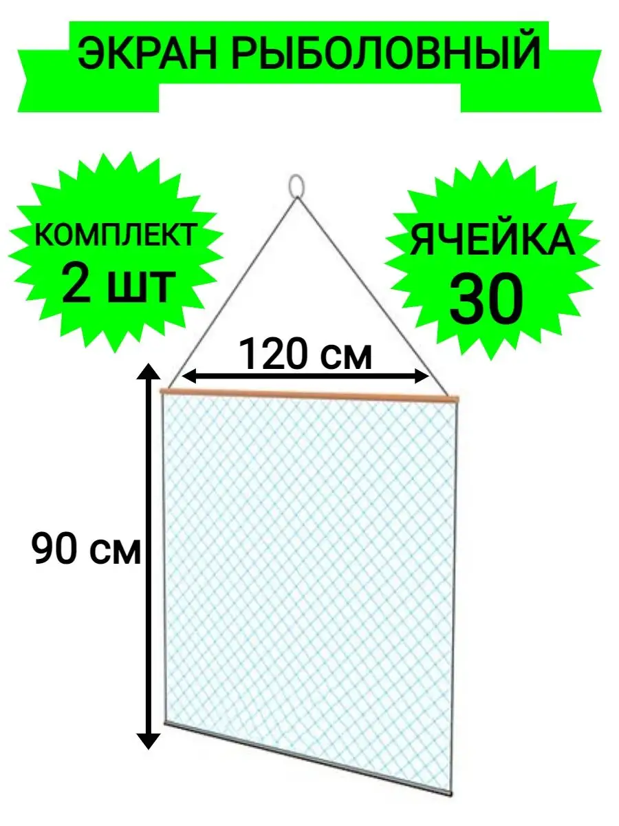 Экраны оснащенные рамовые из капрона