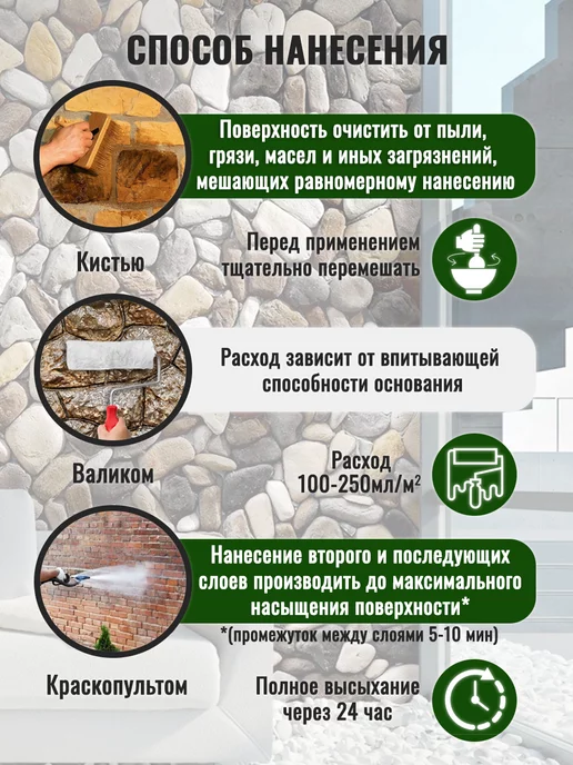 PROFESSIONAL Защитная пропитка Мокрый камень, лак 5л, 5 л, фото 4