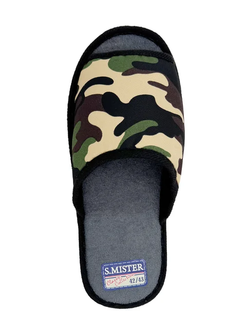 Smile of Mister Тапочки домашние, черный, фото 5