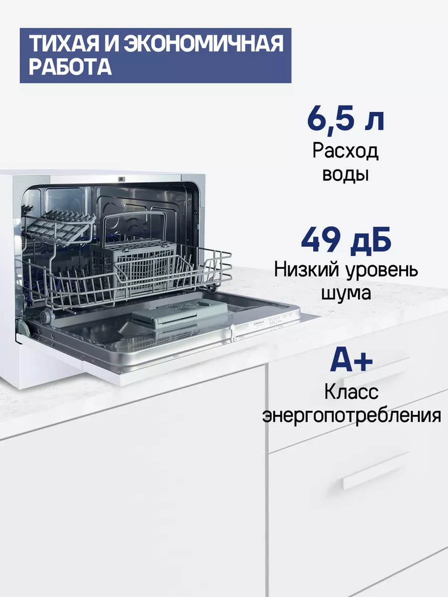 Посудомоечная машина компактная отдельностоящая MLP-06S MAUNFELD 84369773  купить за 19 431 ₽ в интернет-магазине Wildberries