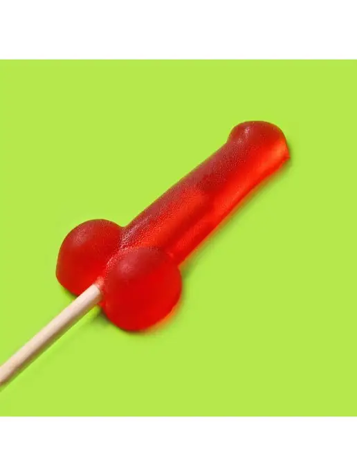 Фабрика страсти Леденец эротик 18+ со вкусом клубники, вариант, фото 2