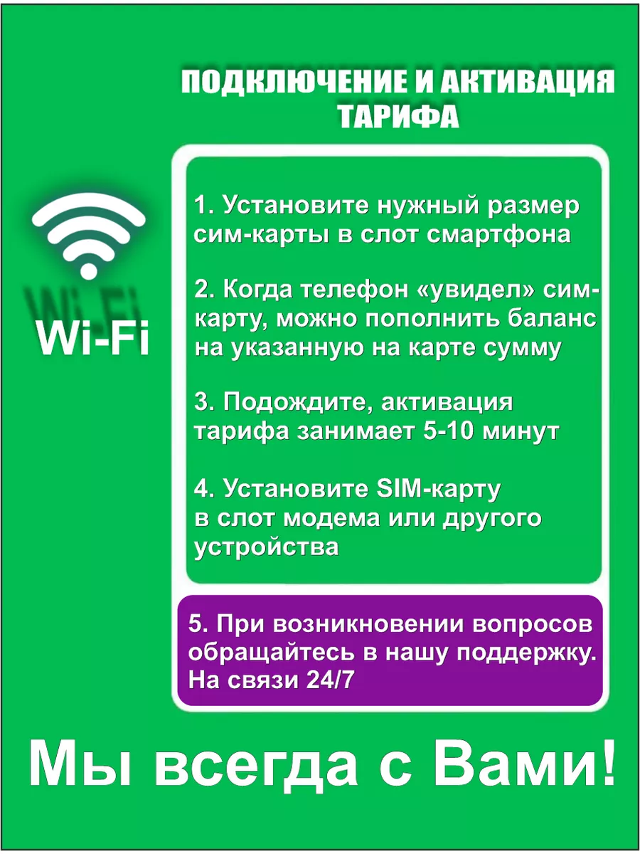 Сим карта для интернета, для модема, 30 Гб ALL SIM 84506308 купить в  интернет-магазине Wildberries