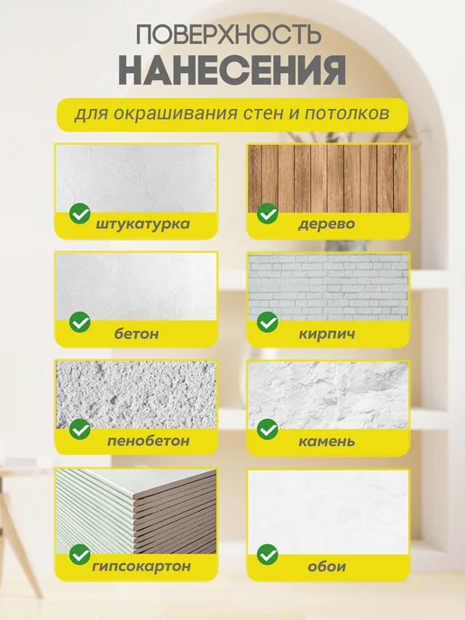 Farbitex Краска для стен эмаль акриловая 6 кг, 6 кг, фото 5