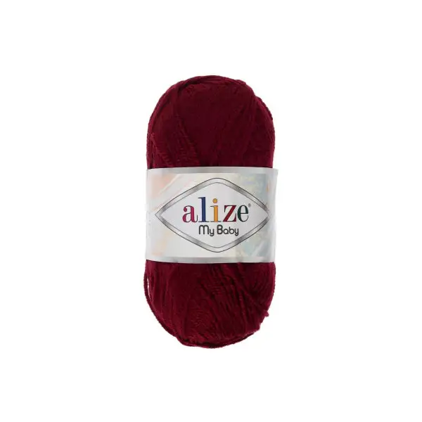 Пряжа для вязания «My baby» акпмл 150м/50гр, 57 бордовый