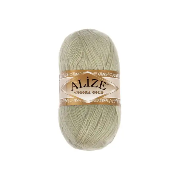 Пряжа для вязания «Angora Gold» 550м/100гр, 267 зелёный