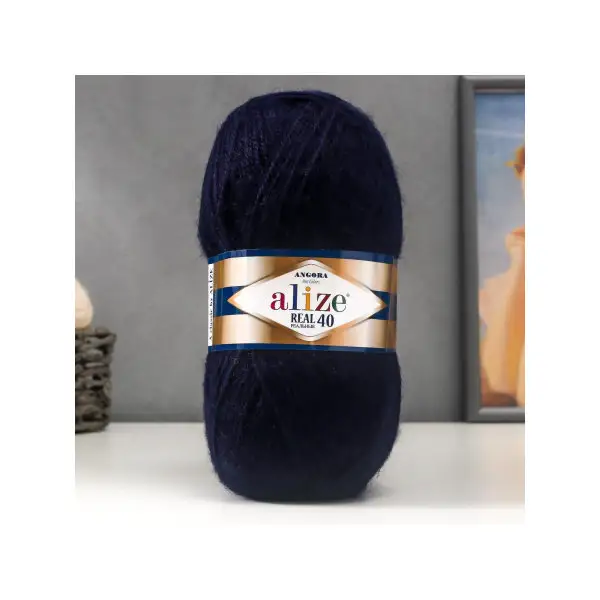 Пряжа «Angora real 40» 60% акрил, 40% шерсть 430м/100гр (58)