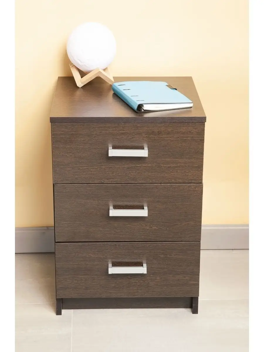 Тумба прикроватная с 3 выдвижными ящиками Nightstand 2
