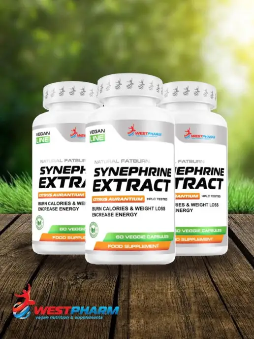 Westpharm Vegan line Synephrine Extract 150мг, 60 капсул, вариант, фото 2