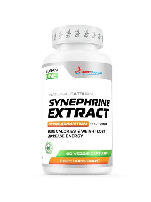 Westpharm Vegan line Synephrine Extract 150мг, 60 капсул, вариант, фото 3