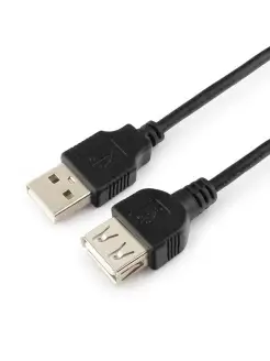 Кабель USB 2.0 удлинитель 1.8м Gembird 84988844 купить за 165 ₽ в интернет-магазине Wildberries