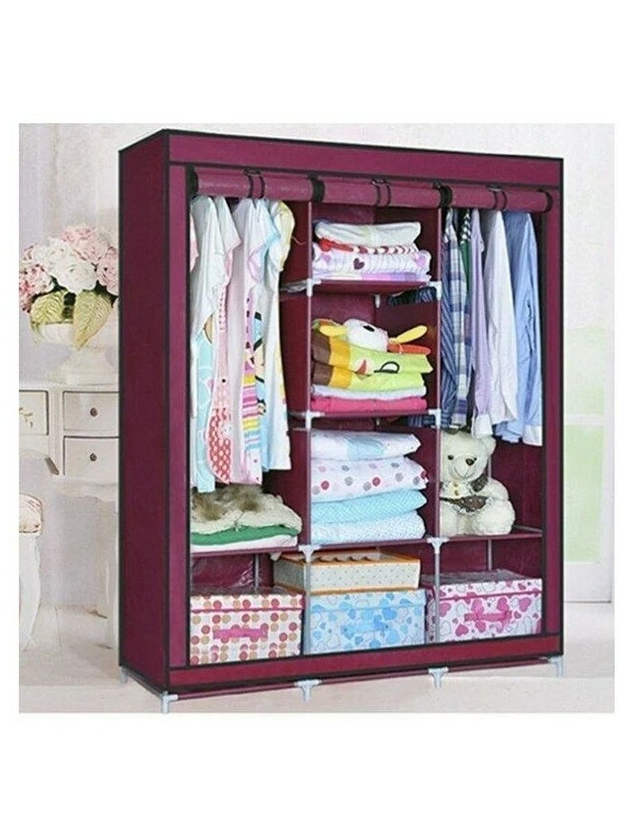 TDD-007 HCX 88130 Storage Wardrobe складной тканевый шкаф