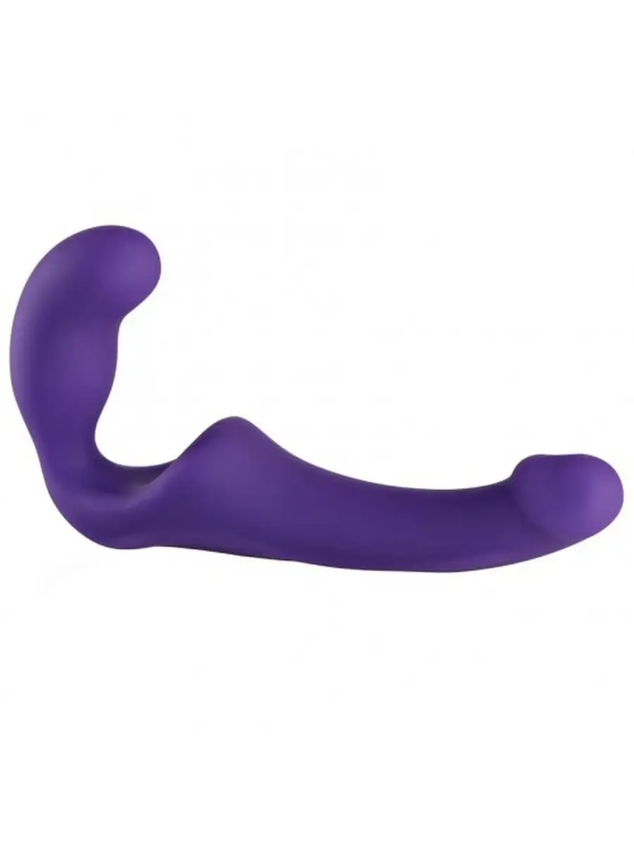 Классный безремневой Страпон с Уникальной Системой Крепления Bend Over Boyfrend Purple