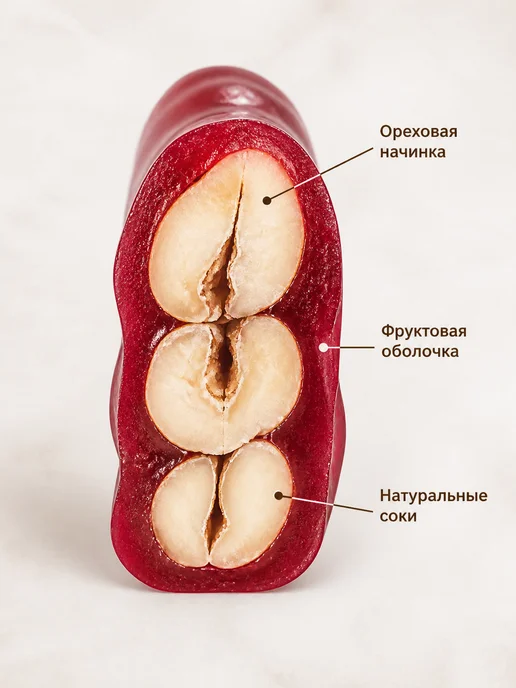 Королевские сладости Чурчхела с грецким орехом и фундуком ассорти, вариант, фото 8