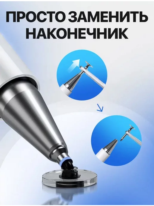 SOLAR.FLAERS Пассивный стилус для телефона и планшета iPad андроид ручка, вариант, фото 4
