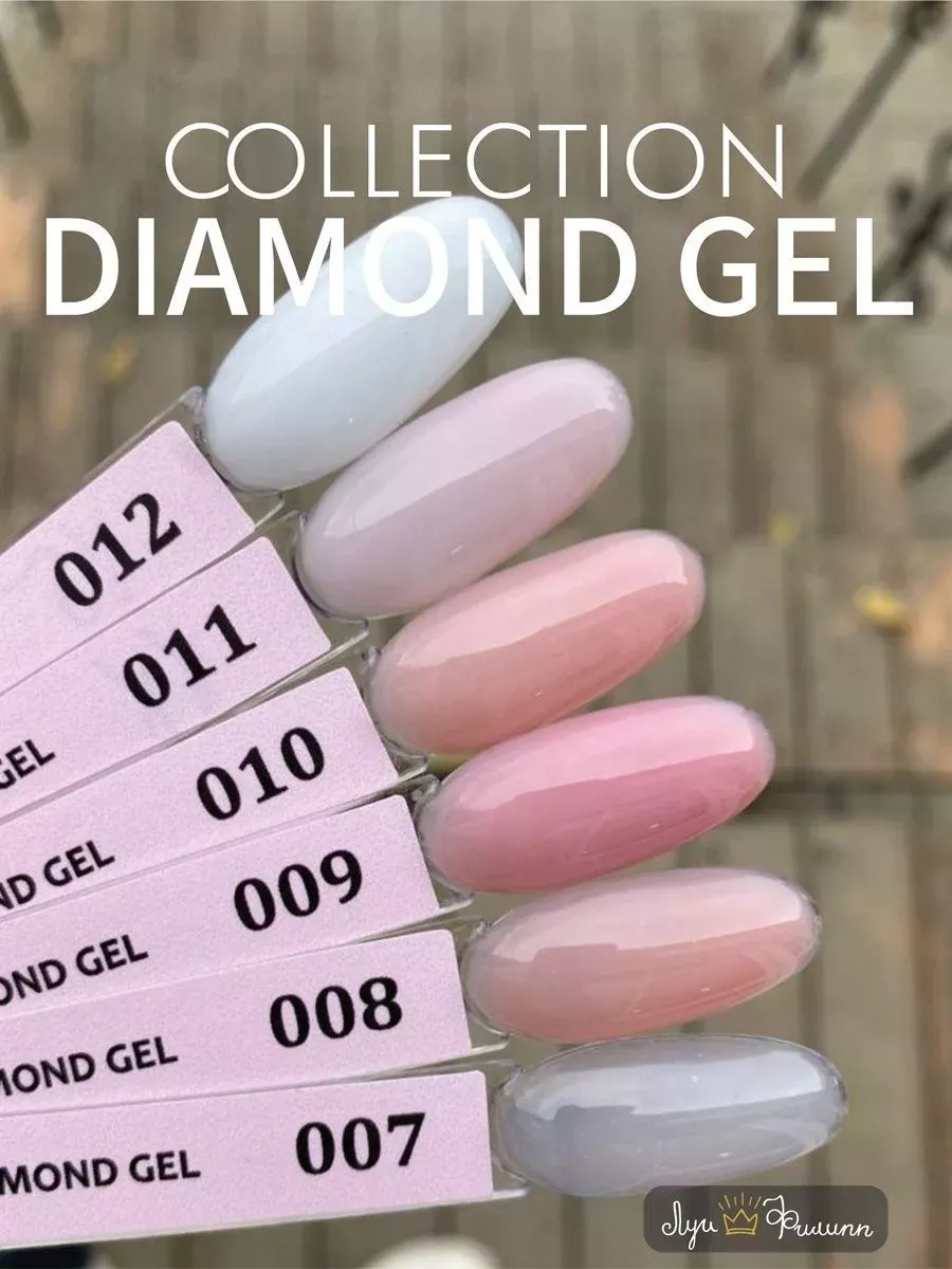 Гель для наращивания Diamond Gel 012 молочный Луи Филипп 15 гр