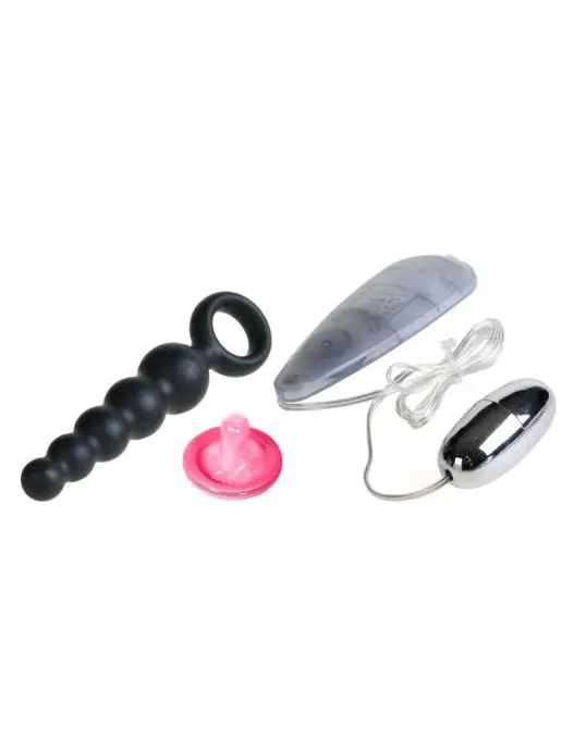 california exotic novelties Анальная пробка с вибропулей, черный