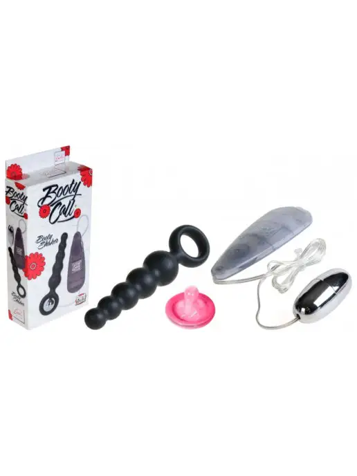 california exotic novelties Анальная пробка с вибропулей, черный, фото 4