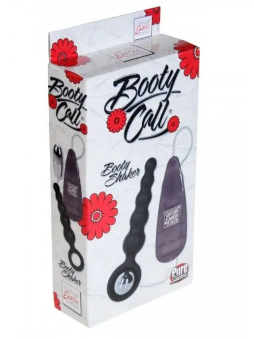 california exotic novelties Анальная пробка с вибропулей, черный, фото 5
