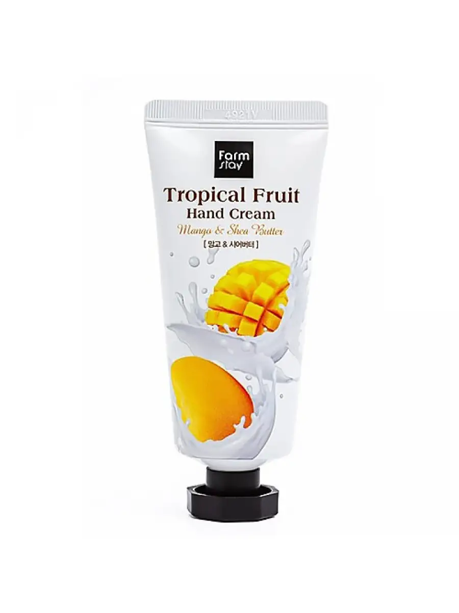 <b>Крем</b> <b>для</b> <b>рук</b> с <b>манго</b> и маслом ши <b>FarmStay</b> Tropical Fruit Hand Cream <b>Mango</b>.....