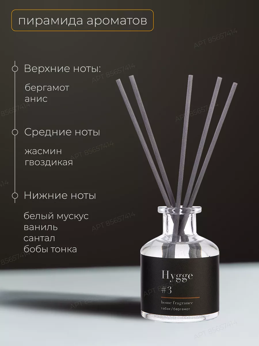 Диффузор для дома c палочками hygge 3 ARIDA HOME 85657414 купить за 576 ₽ в  интернет-магазине Wildberries