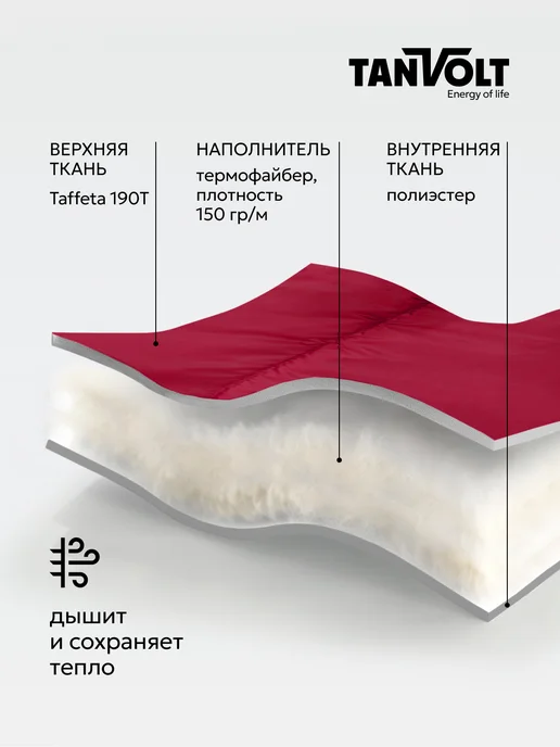 Tanvolt Спальный мешок туристический спальник 180*73 см одеяло, 180x73 см, фото 4