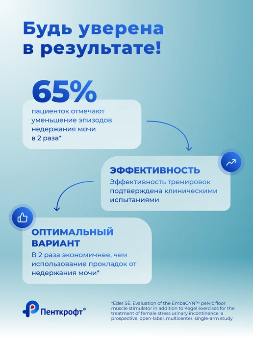 Tenscare Миостимулятор для женского здоровья EMBAGYN Pelvic Exerciser, вариант, фото 3