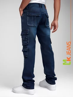 Джинсы Карго многокарманки MKJeans 85703276 купить за 3 470 ₽ в интернет-магазине Wildberries