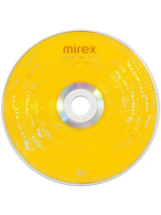 Mirex Диск DVD-R 4,7Gb 16x bulk, 100 шт, 4,7 ГБ, 100 шт, фото 2