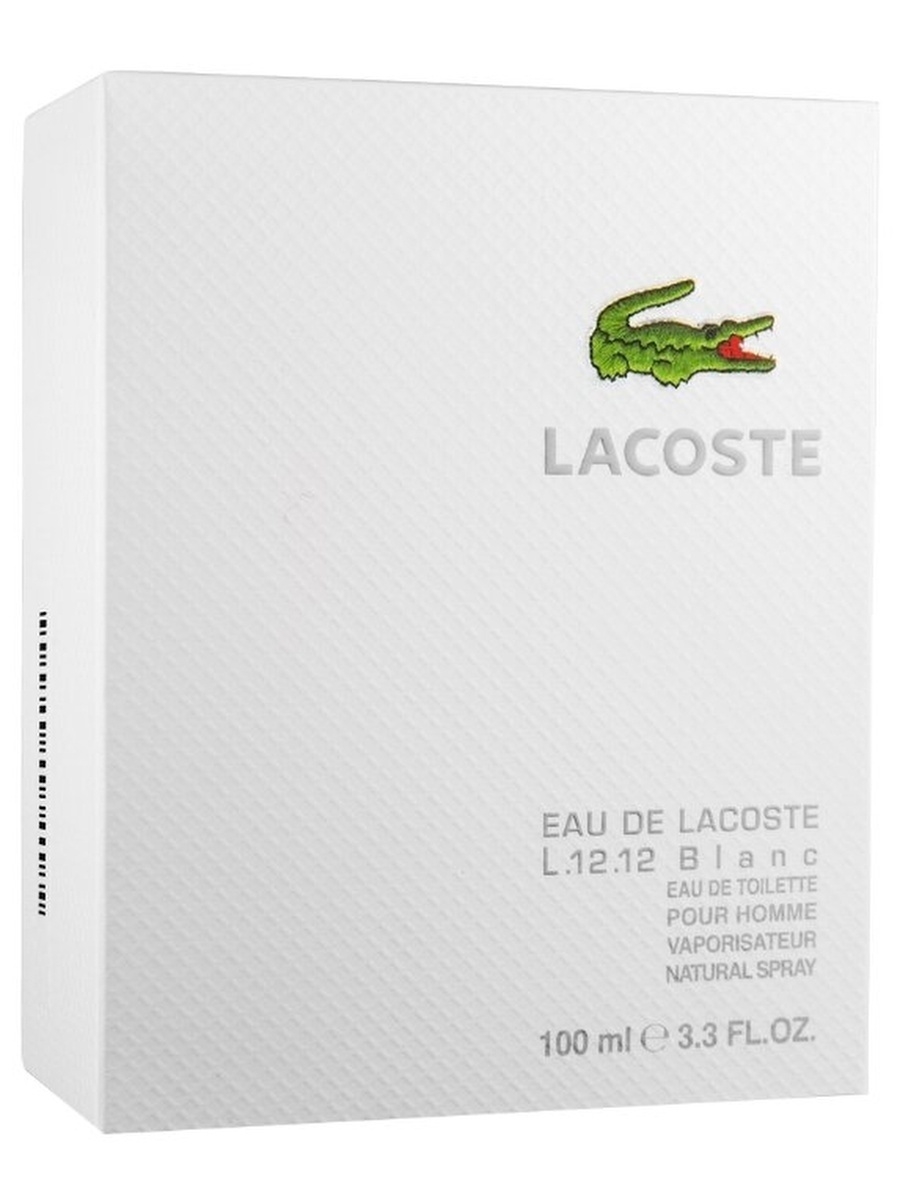 Lacoste 12.12 blanc отзывы. Lacoste Blanc 12.12. Lacoste l.12.12 Blanc 100ml. Lacoste l.12.12 Blanc - Pure 50мл. Lacoste Blanc 100ml.