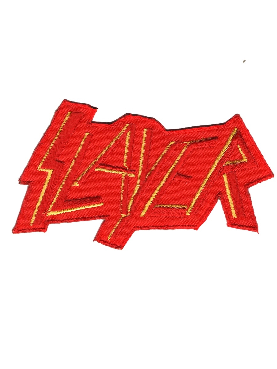 Нашивка молния. Нашивка Slayer. Нашивка на спину Slayer.