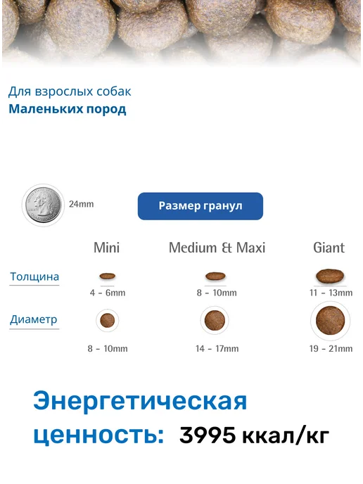 Сухой корм Farmina Кабаном Яблоком для собак, мелкие, 0,8 кг, фото 4