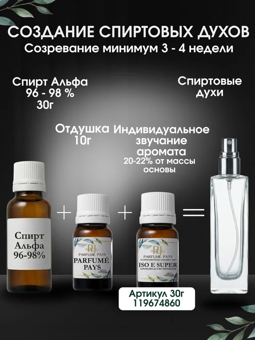 PARFUME PAYS Отдушка для духов, свечей, мыла, вариант, фото 6
