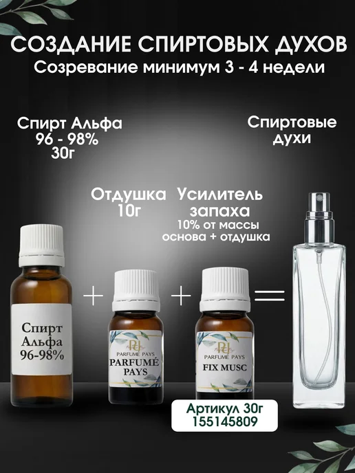 PARFUME PAYS Отдушка для духов, свечей, мыла, вариант, фото 7